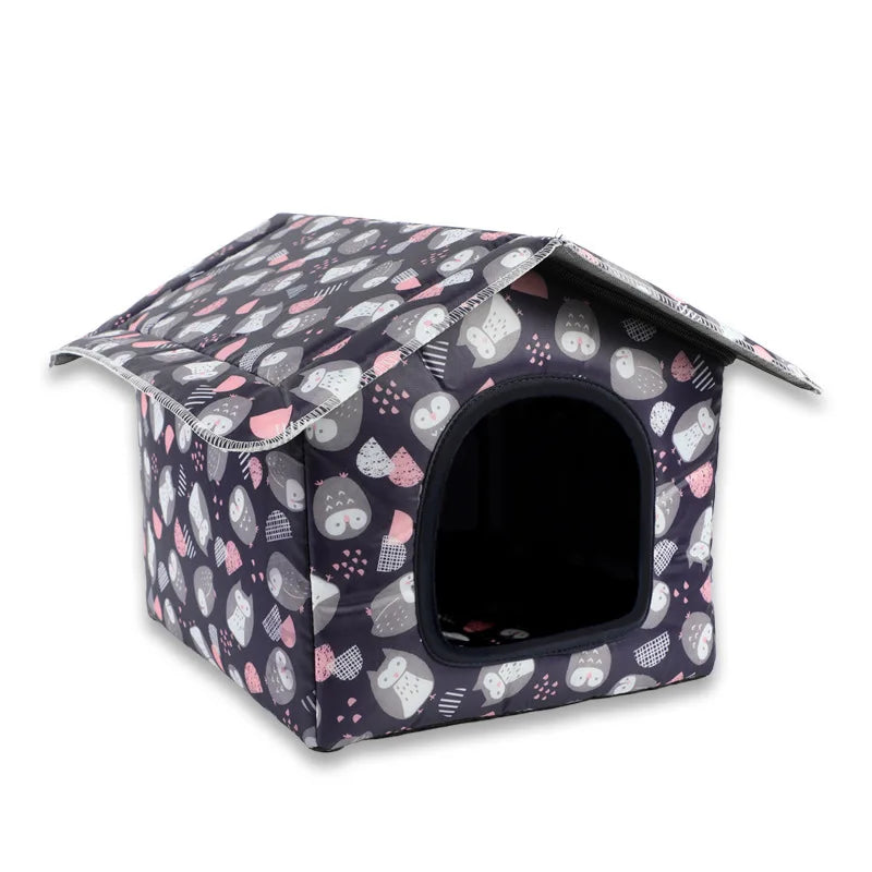 Water-resistant Foldable and Detachable Pet House Ideal for Cats Dogs in Outdoor Environments Cat House Cats Home Pet Supplies
