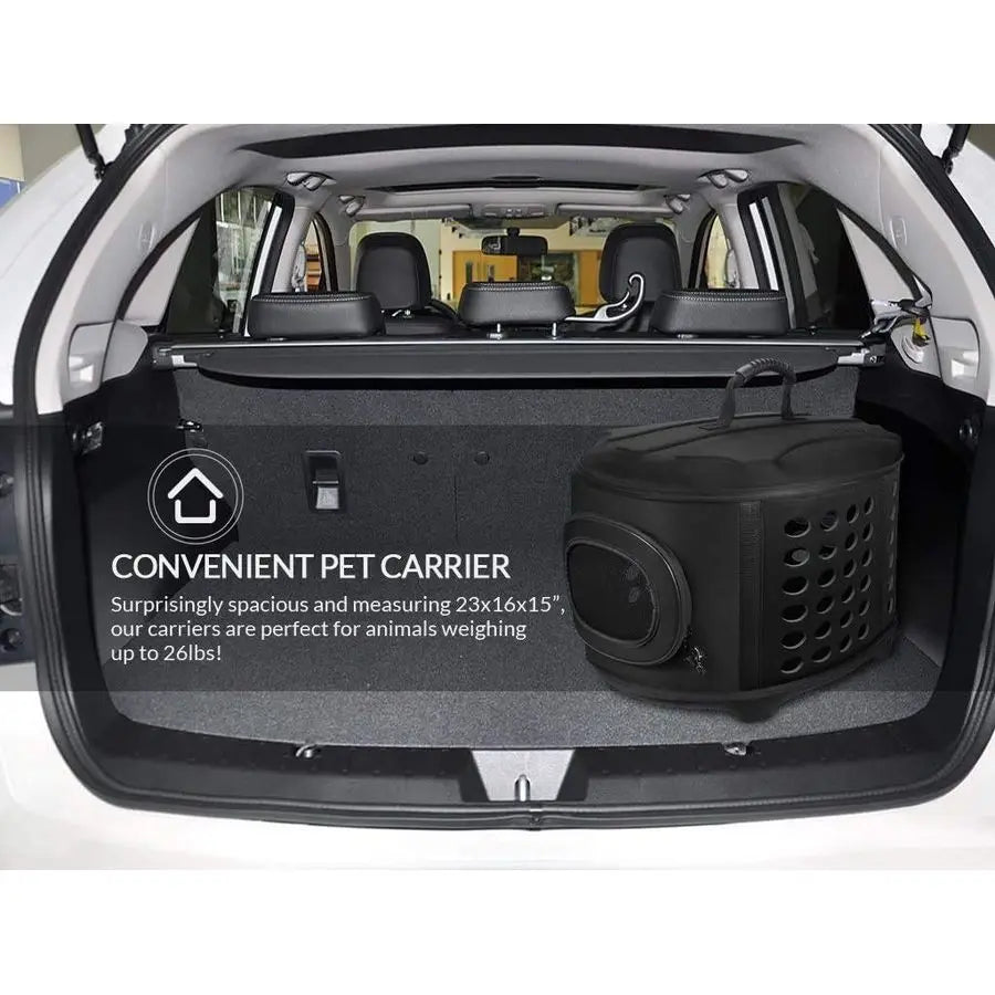 Cat Carrier Hard, Travel Pet Carriers Bag for Small Dogs for Car Travel with Ventilation Guinea Pig 2 Small Cats Carrier Cage Do