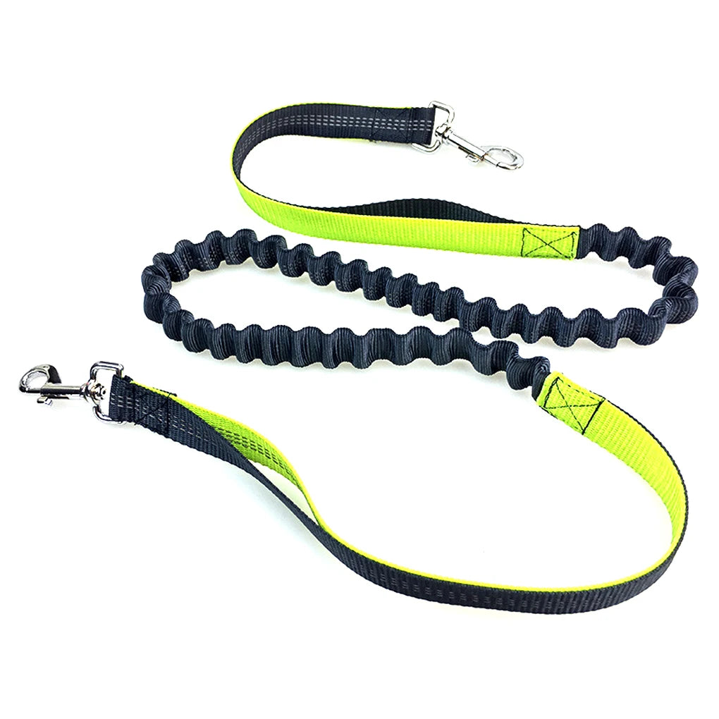 Dog Walking Leash Hands-free Jogging Traction Rope Reflective Leash