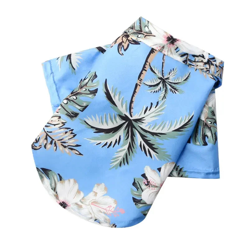 Hawaiian Pineapple Pet Shirt - Spring/Summer Thin Breathable Vest for Dogs & Cats