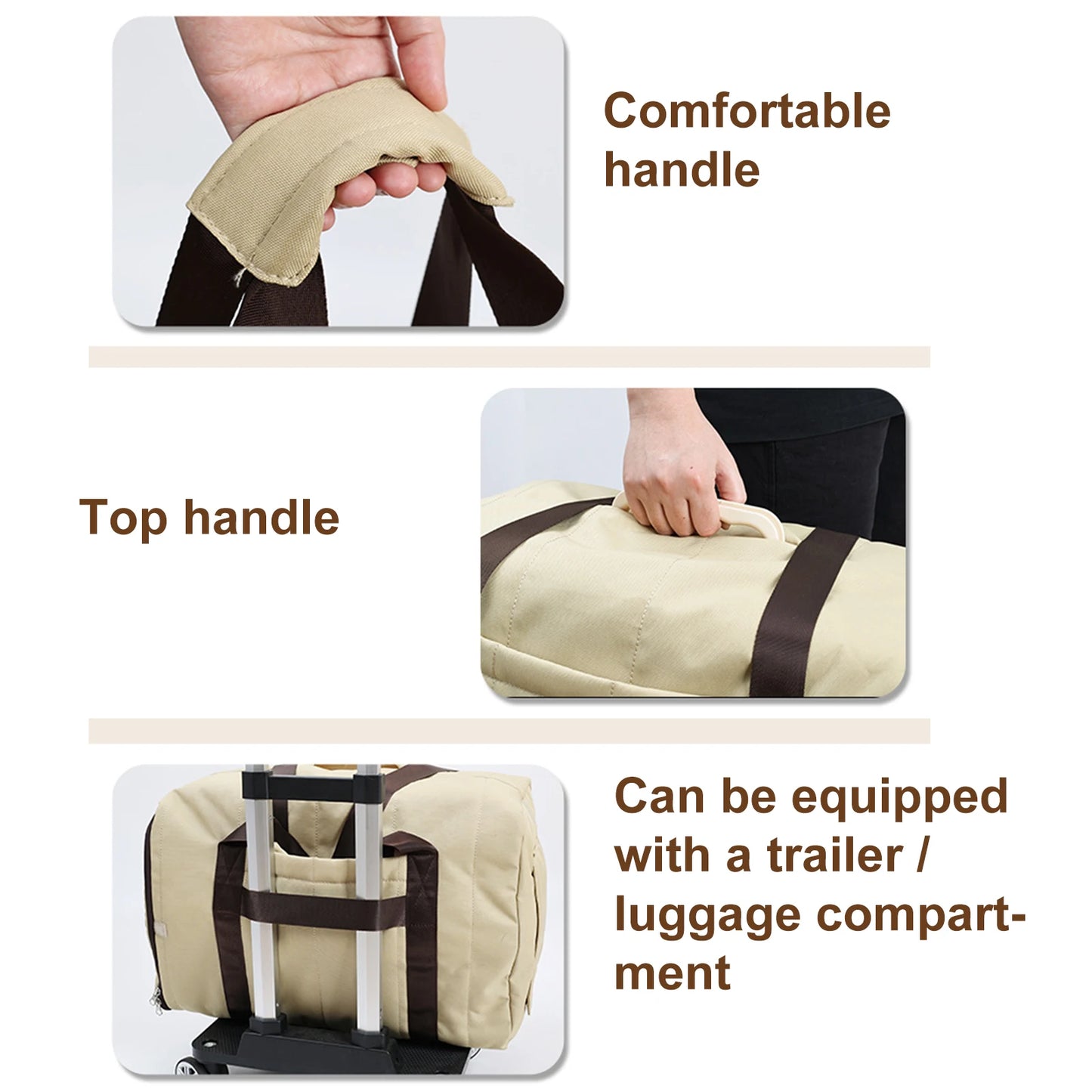 Lightweight Cat Carrier Breathable Mesh & Comfortable Strap Versatile Small Pet Bag for Puppies Travel Outings