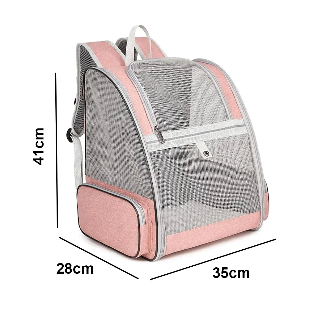 35*28*41cm Pet Cat Bag Breathable Canvas Portable Cat Backpack Outdoor Travel Transport Bag For Cats And Puppy Carrying Bags