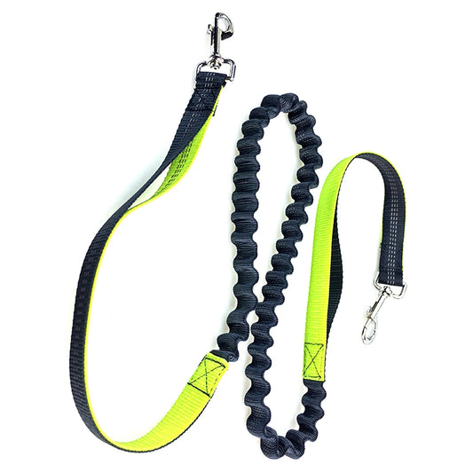 Dog Walking Leash Hands-free Jogging Traction Rope Reflective Leash