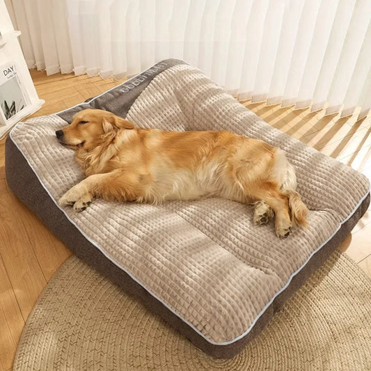 Winter Dogs Cats Bed Mat Large Dog Mat Warm Pet Nest Kennel For Small Medium Large Puppy Kitten Plus Size Sleeping Mattress