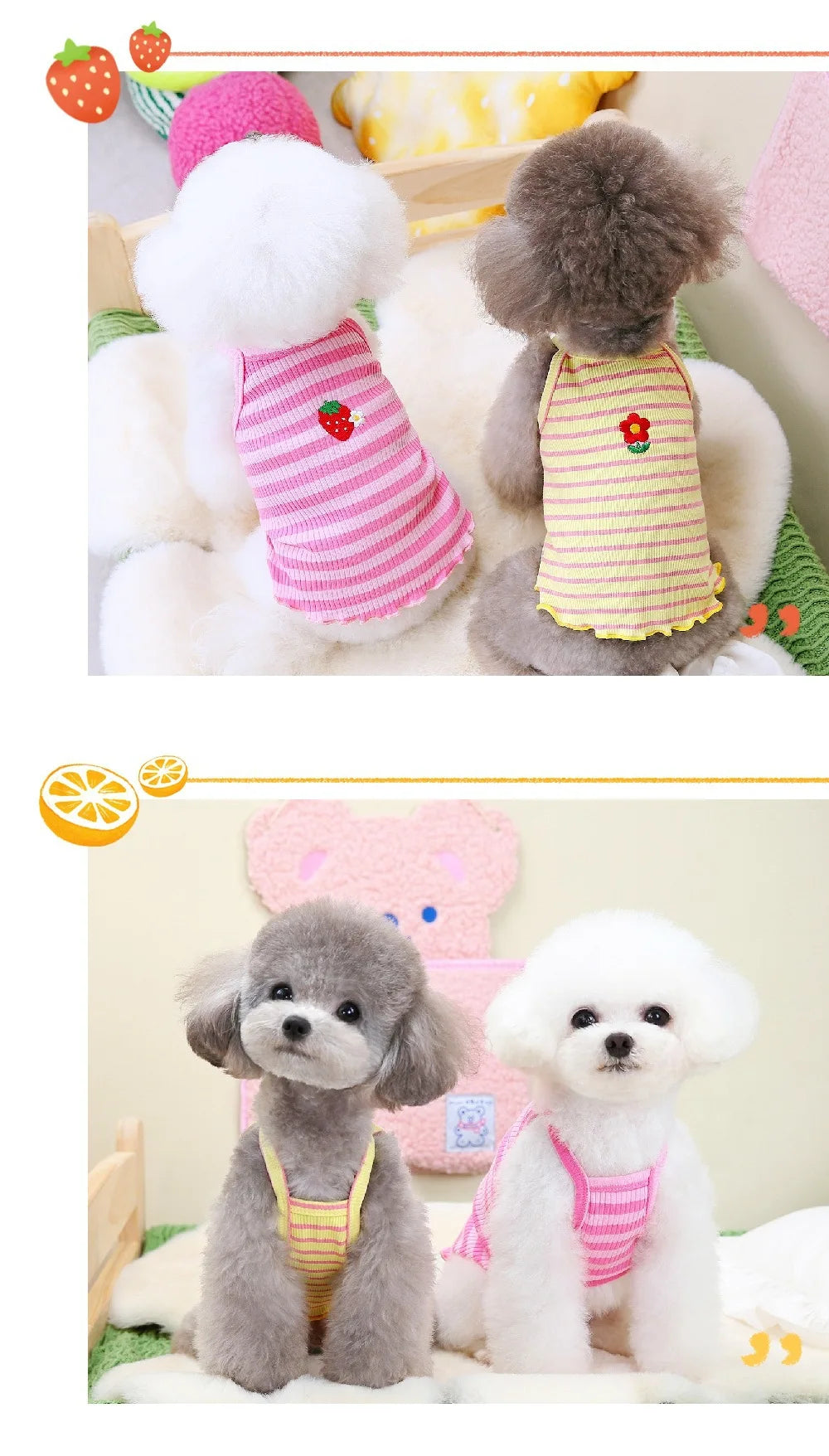 Small Dog Dresses Princess Clothes for Puppy Vest Floral Costume for Medium Pet Pomeranian Chihuahua Ropa Perro Skirt