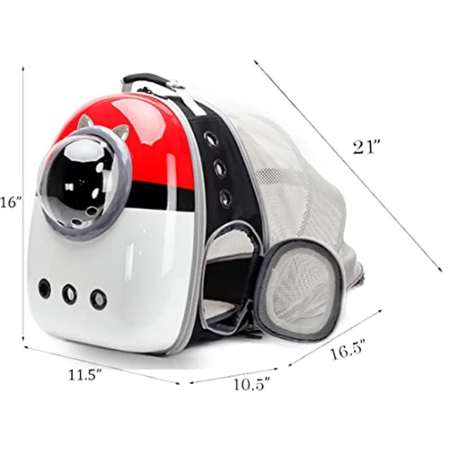 Back Expandable Cat Carrier Backpack Backpack for Cats Kitten Small Puppy Airline Approved Cat Bubble Backpack Space Capsule As