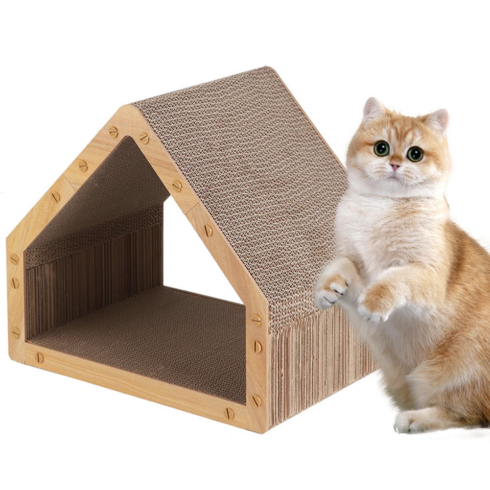 Cat Scratcher House Cat Scratching Post Vertical Cat Scratcher for Indoor Cats