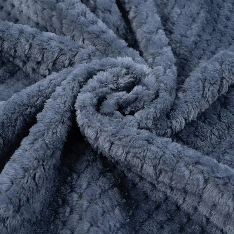 Warm Soft Fuzzy Blankets for Puppy Small Medium Dogs Fleece Kitten Cats Plush Throws for Bed Couch Sofa Blanket Suit For Winter