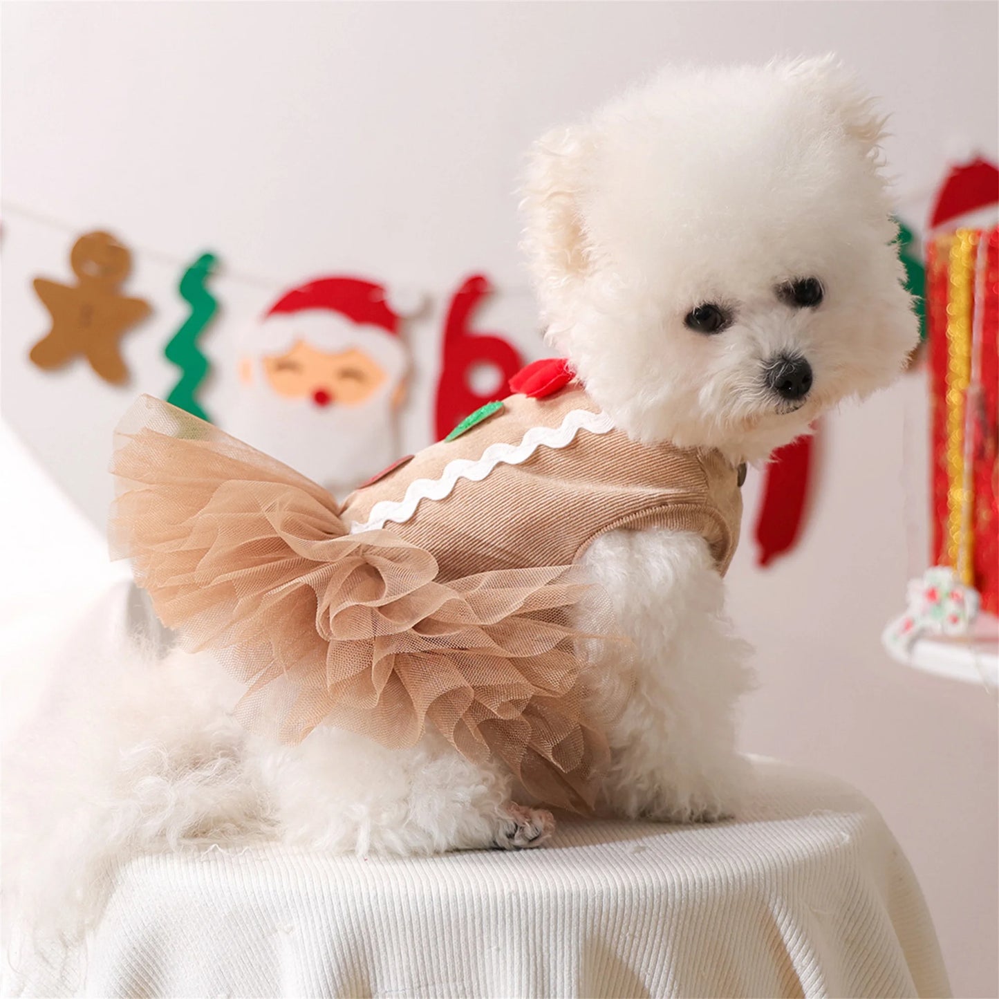 Christmas Reindeer Dog Costume Winter Warm Pet Elk Antler Hoodie Coat for Small Medium Large Dogs Cats Holiday Clothes