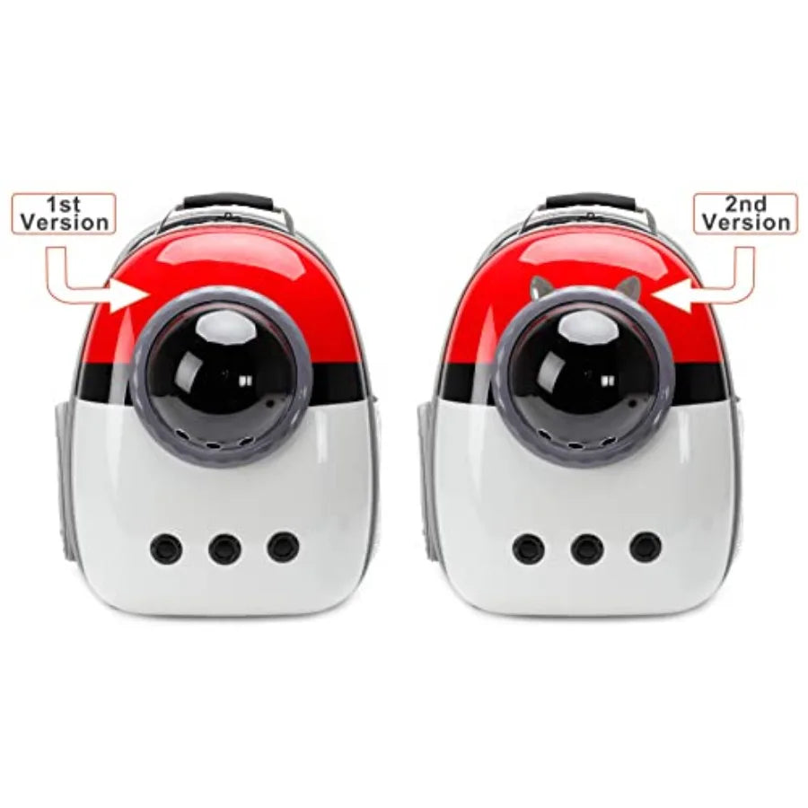 Back Expandable Cat Carrier Backpack Backpack for Cats Kitten Small Puppy Airline Approved Cat Bubble Backpack Space Capsule As