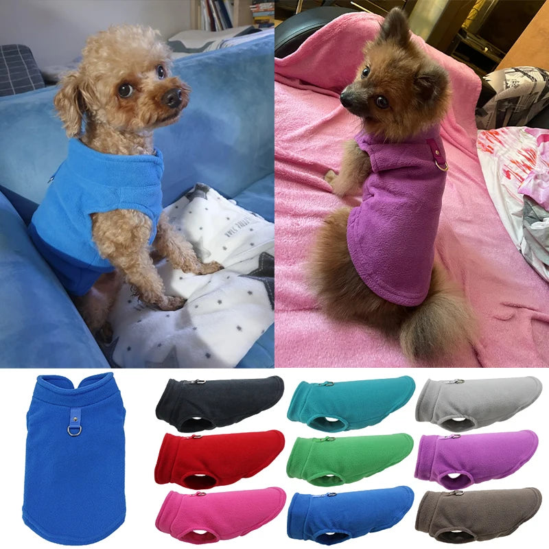Fleece Vest for all sizes (cats and dogs)